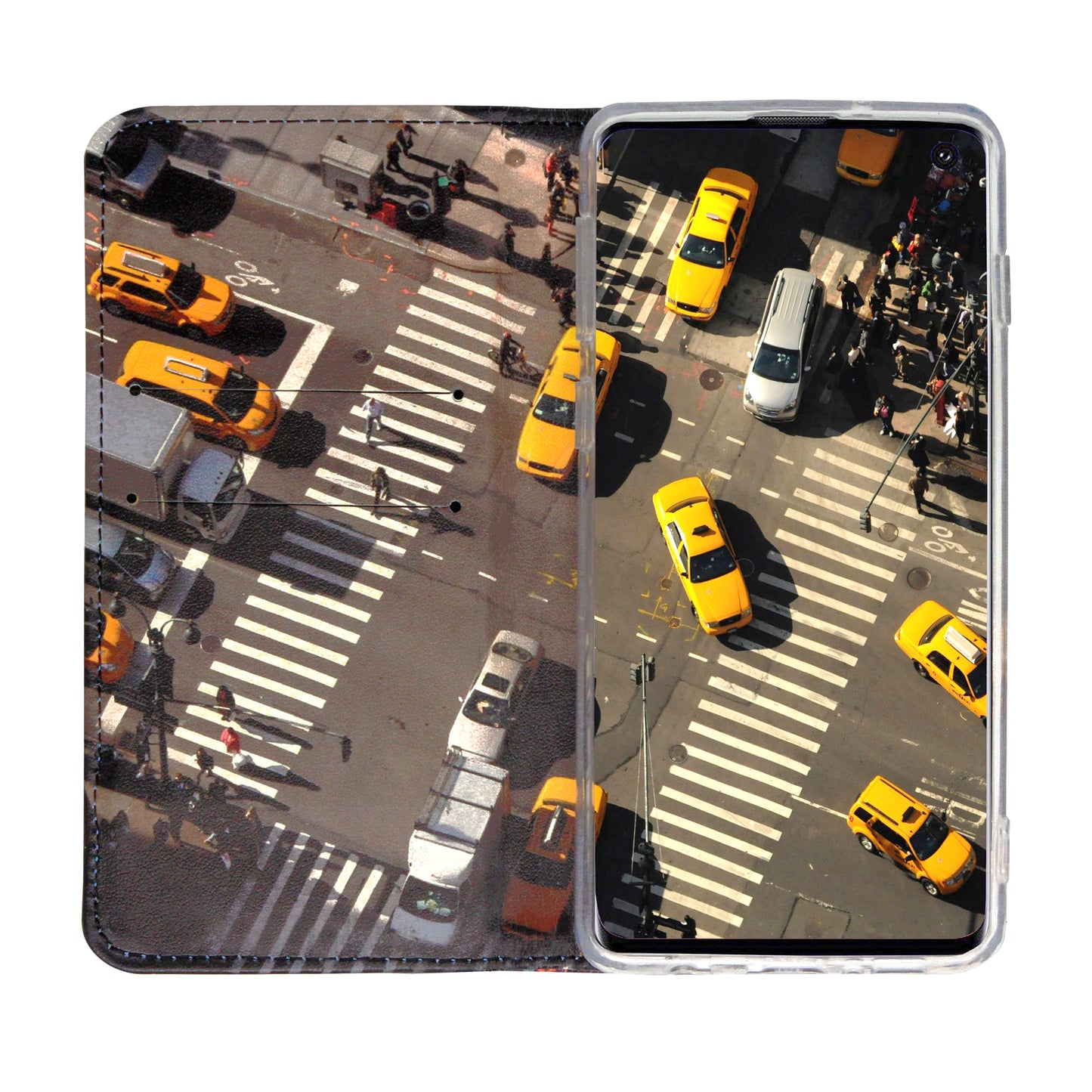 New York City Manhattan Panorama Case für das Samsung Galaxy S9 Plus