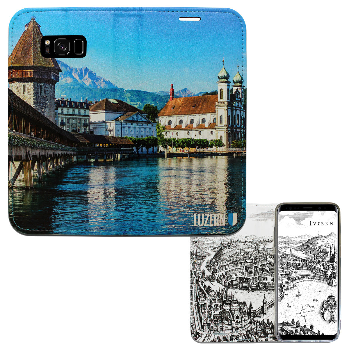 Luzern City Panorama Case für das Samsung Galaxy S8