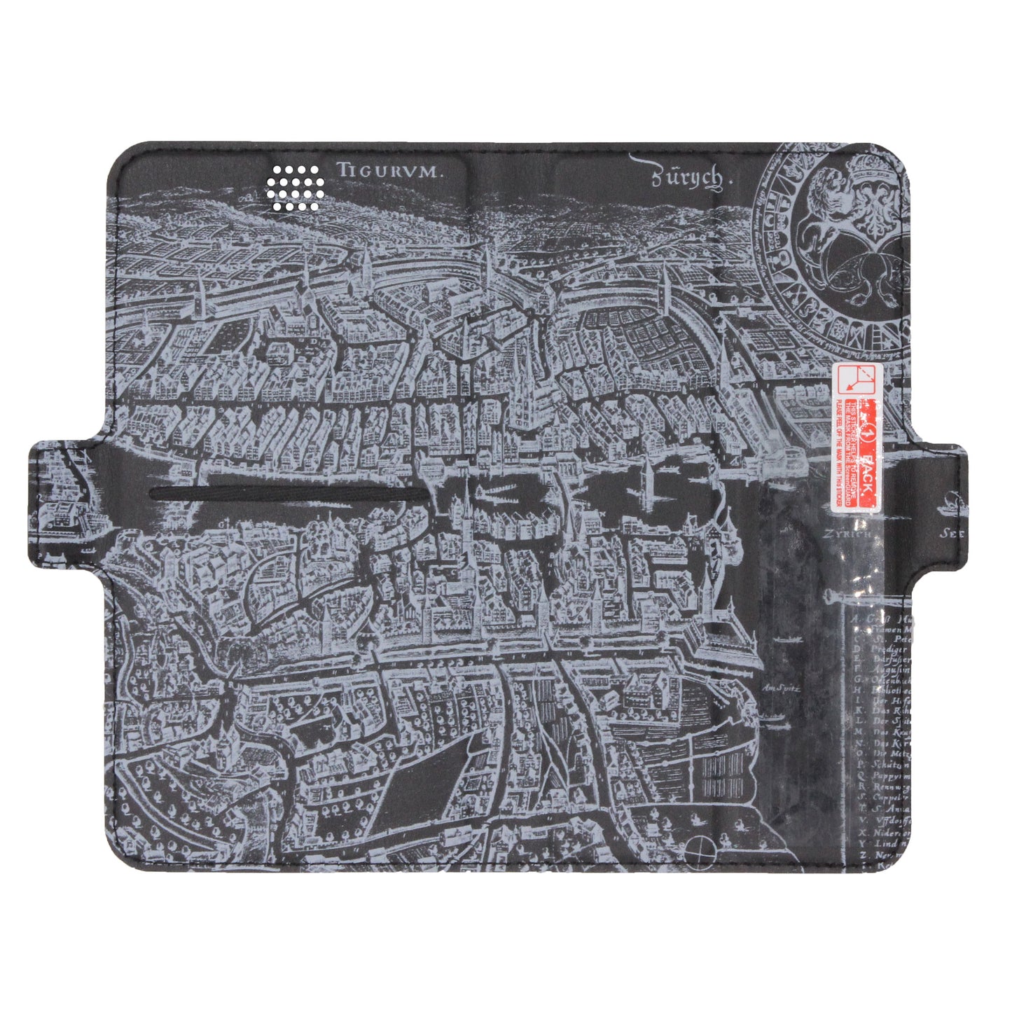 Zürich Merian Negativ Origami Case